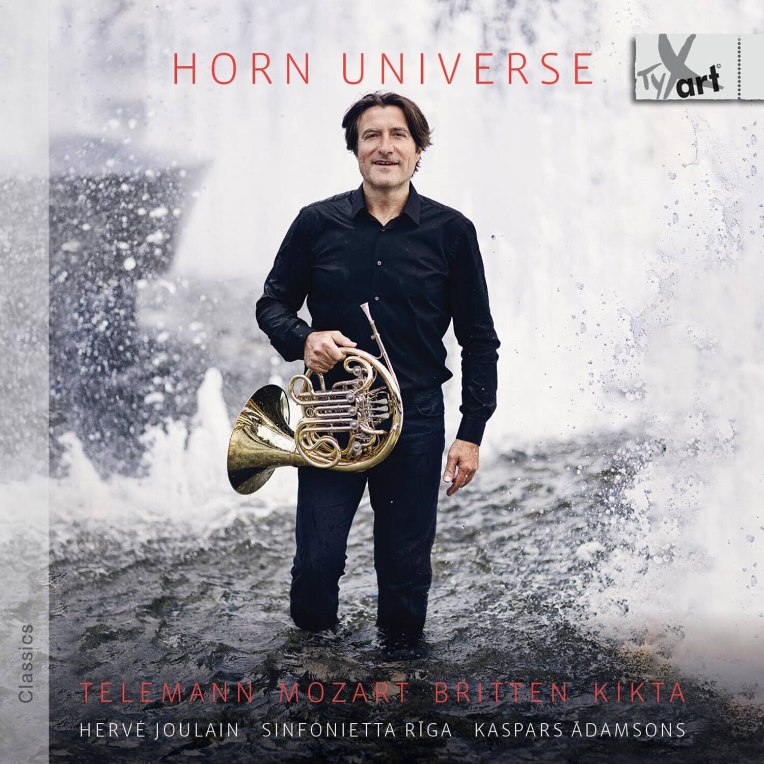 Herve Joulain - Telemann, Mozart, Britten & Kikta: Horn Universe – Works for Horn, Tenor & Orchestra - COMPACT DISCS [CD] price history on PriceWatchPro