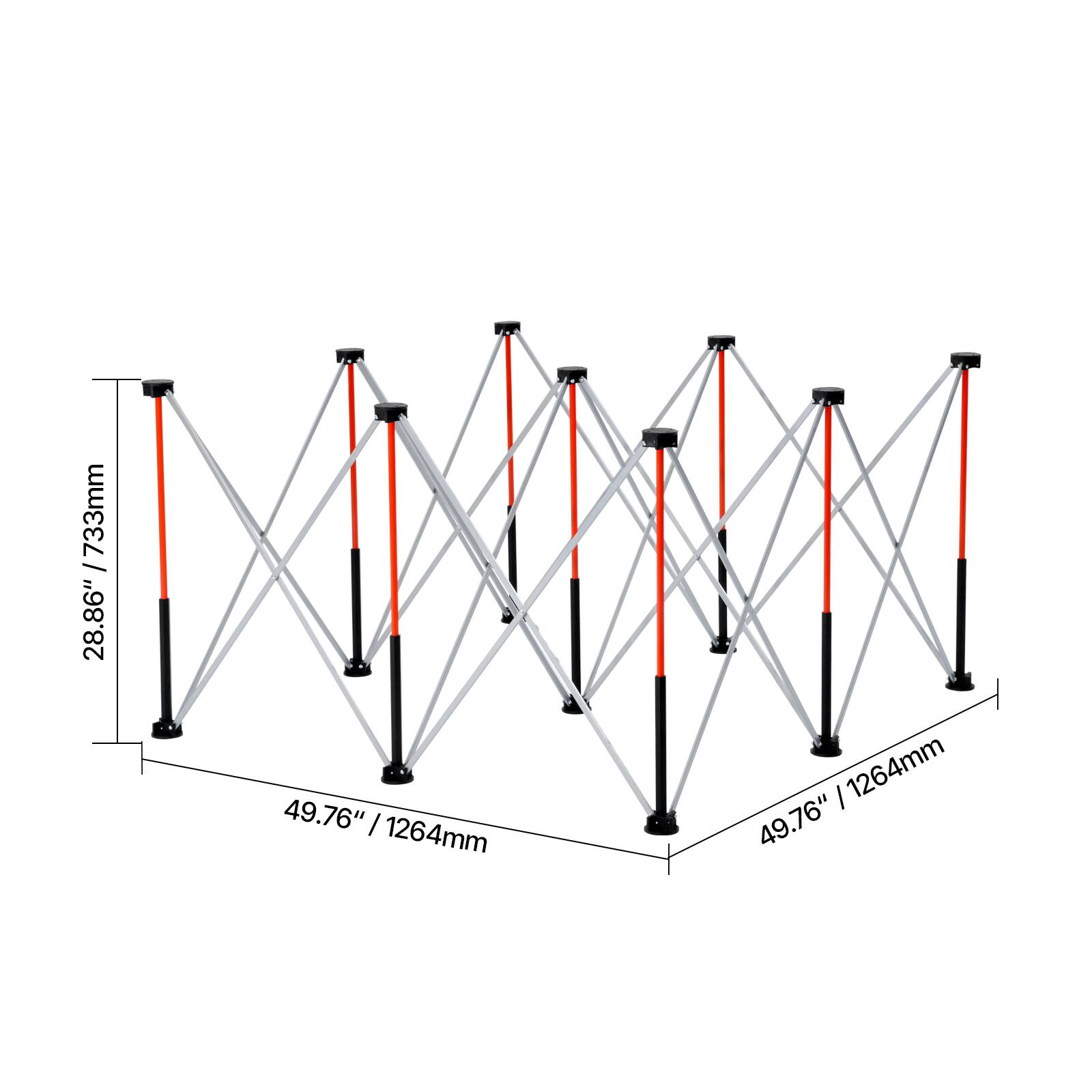 28.86" / 733mm  
49.76" / 1264mm  
49.76" / 1264mm