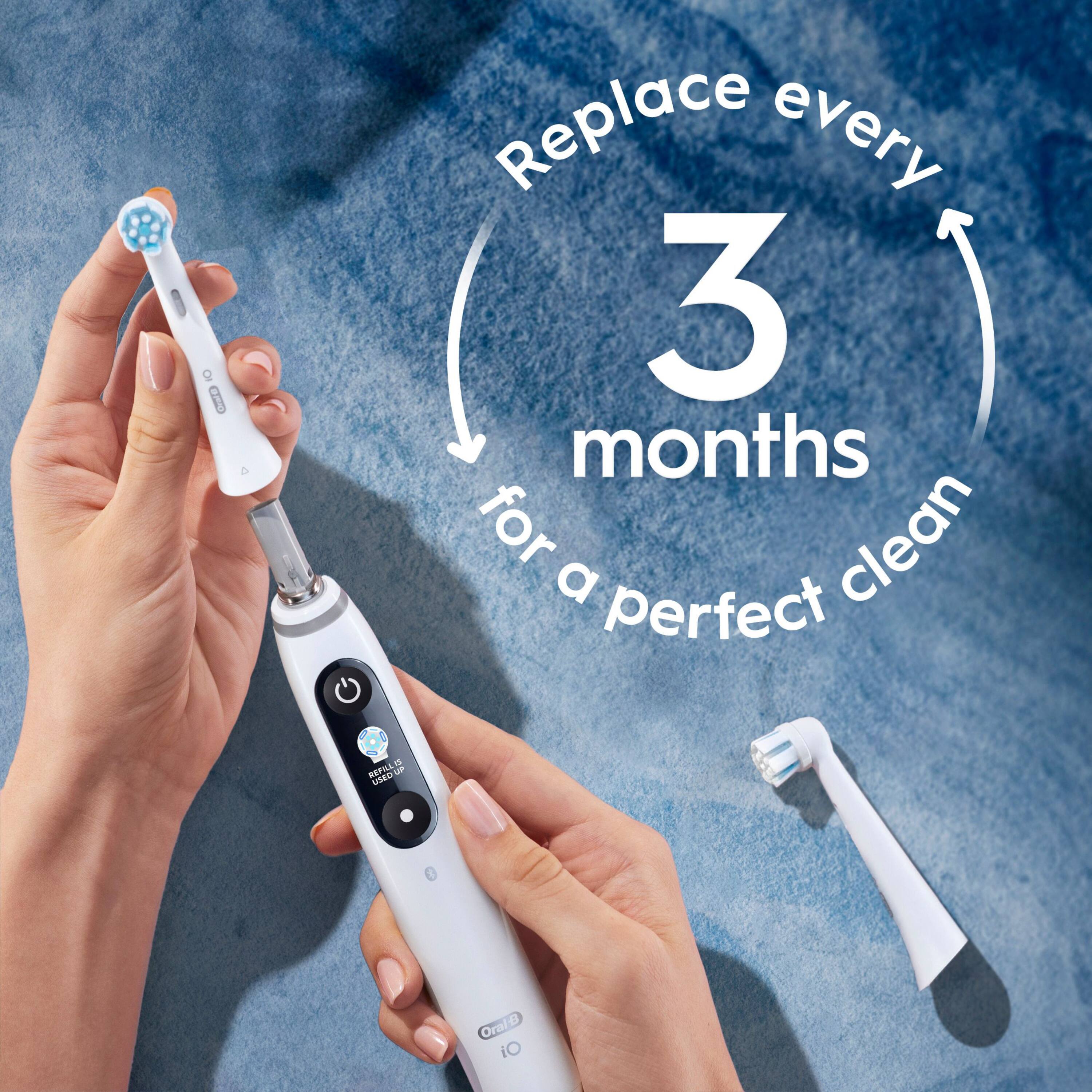 Replace every 3 months for a perfect clean