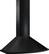 Left Zoom. Zephyr - 30 inches - Convertible - Wall Range Hood - Black.