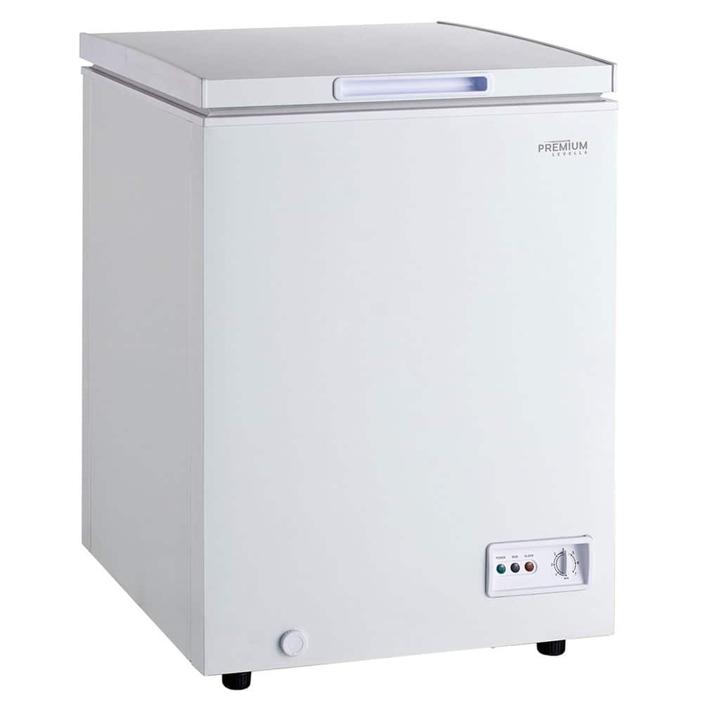 Premium Levella - 5.0 cu. ft Chest Freezer - White