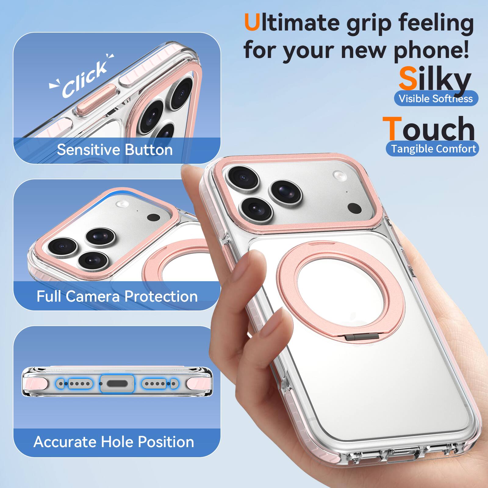 UUCOVER Magnetic Case for Apple iPhone 18 Pro Max,Shockproof TPU+PC ...