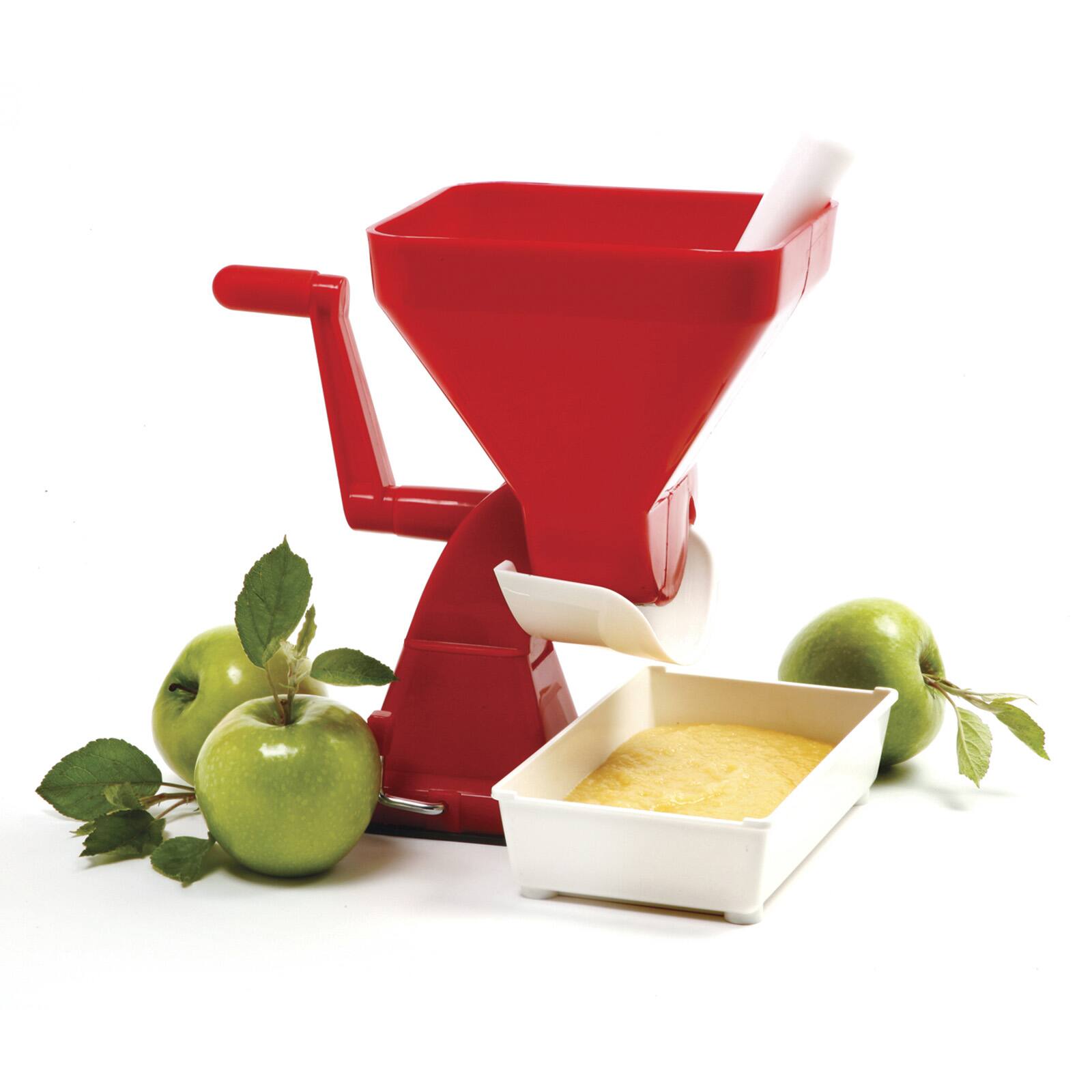 Alt View 3. Norpro - 2.25 Quart Jumbo Tomato Press - Red.
