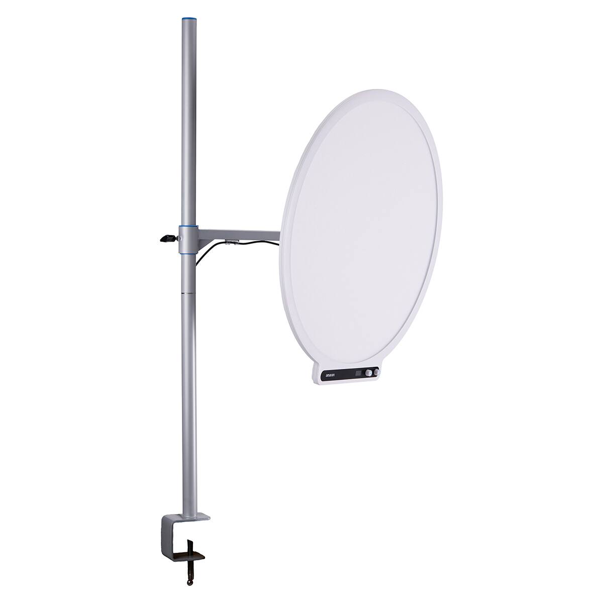 Alt View 3. Amaran - amaran Verge Desk Clamp Stand, Silver.