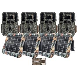 Browning - Trail Camera-Dark Ops Pro DCL NANO Bundle with Solar Power (4-Pack)