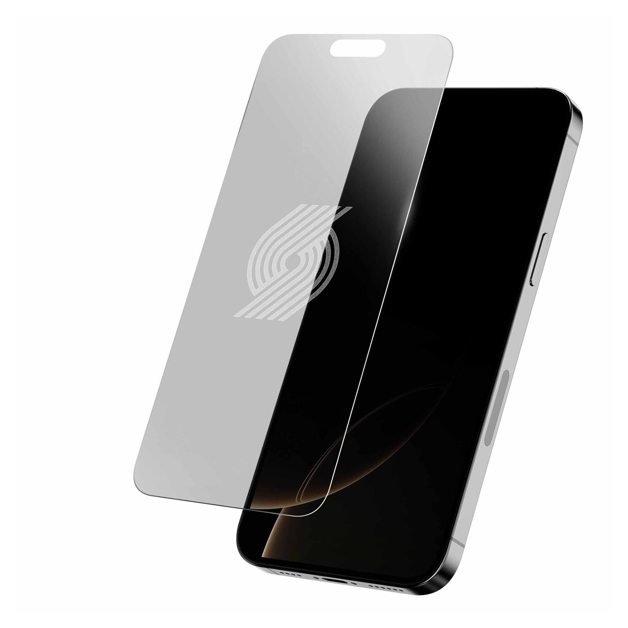 Front. Screen Skinz - Portland Trail Blazers iPhone Clear Screen Protector - 17 Air - Multicolor.