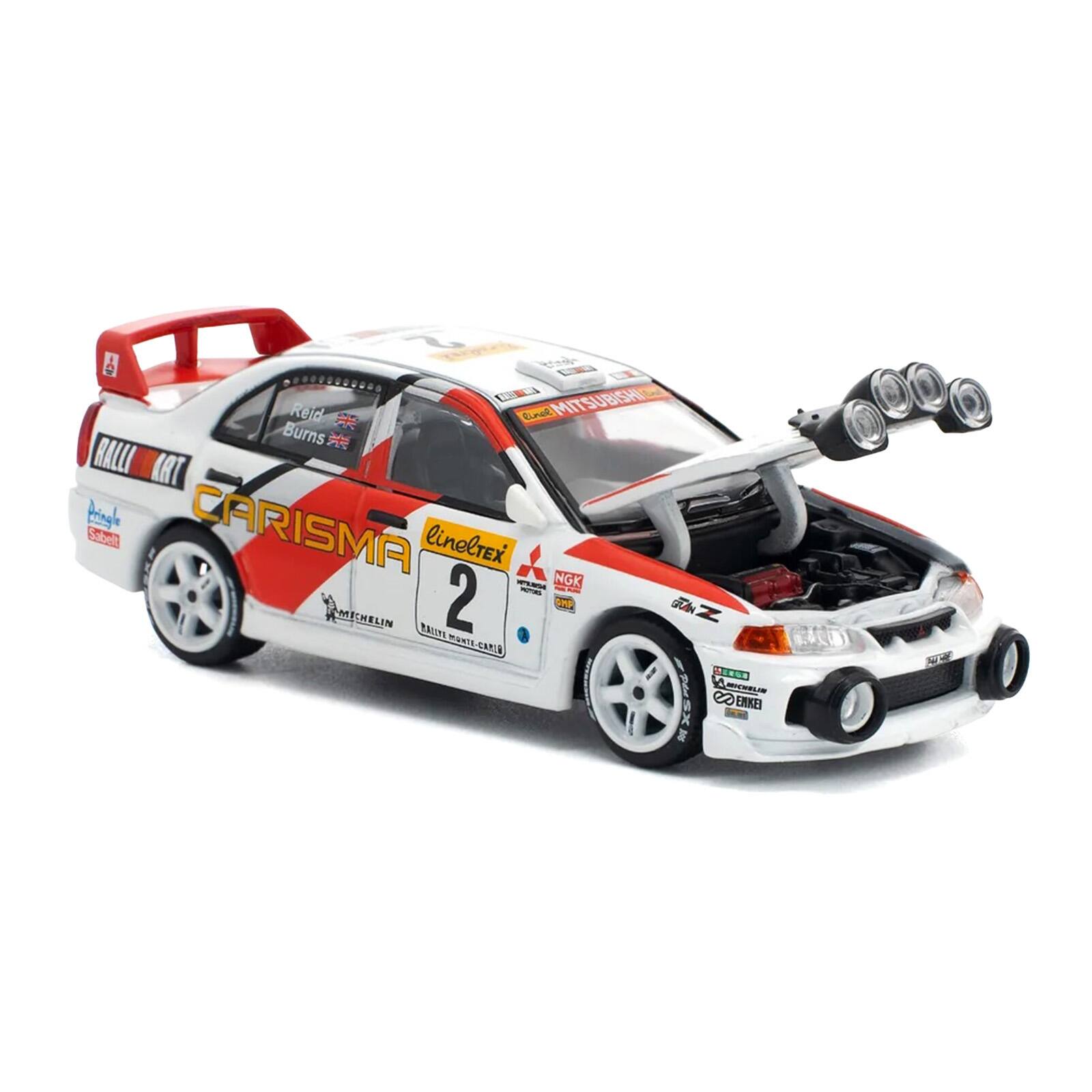 2 BACK MITSUBISHI Reid Burns RALLI Pringle CARISMA Sabelt linelTEx - NGK MICHELIN BALLYE 2 GUN z MONTE-CARLO RICHELIR XSMP S ENKEI BAS