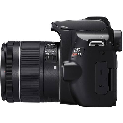 AF MF STABILIZER ON OFF EOS REBEL SL3 SL3 MIC