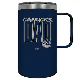 Great American Products - Vancouver Canucks Dad 18oz. Hustle Travel Mug - Multicolor