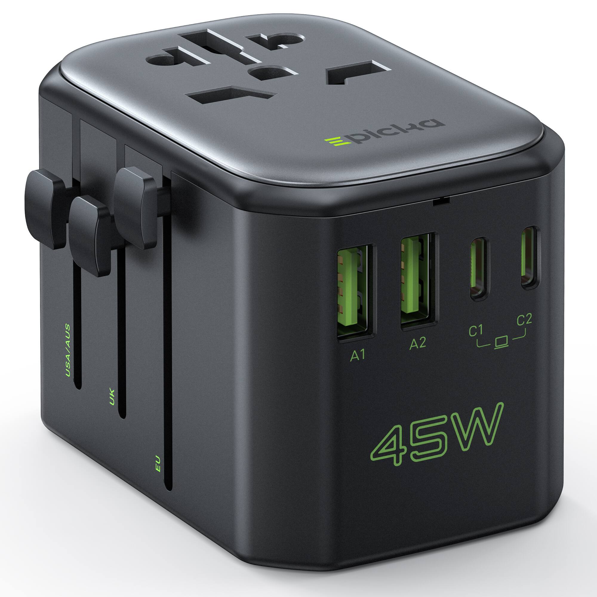 Epicka  
USA/AUS  
UK  
EU  
A1  
A2  
C1  
C2  
45W