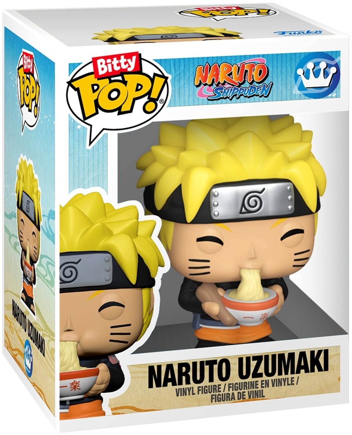 Bitty Pop!  
NARUTO SHIPPUDEN  
NARUTO UZUMAKI  
VINYL FIGURE / FIGURINE EN VINYLE / FIGURA DE VINIL