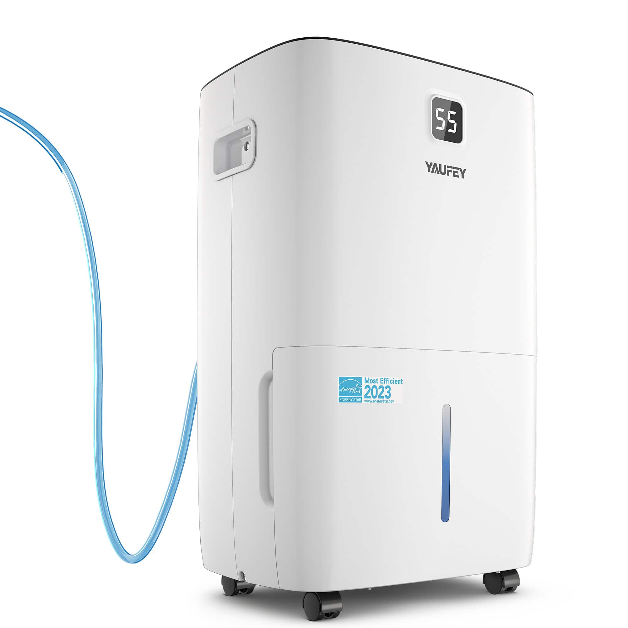 Yaufey - Energy Star 150 Pint Dehumidifier with Pump for Home & Basements up to 7000 sq ft - White price history on PriceWatchPro