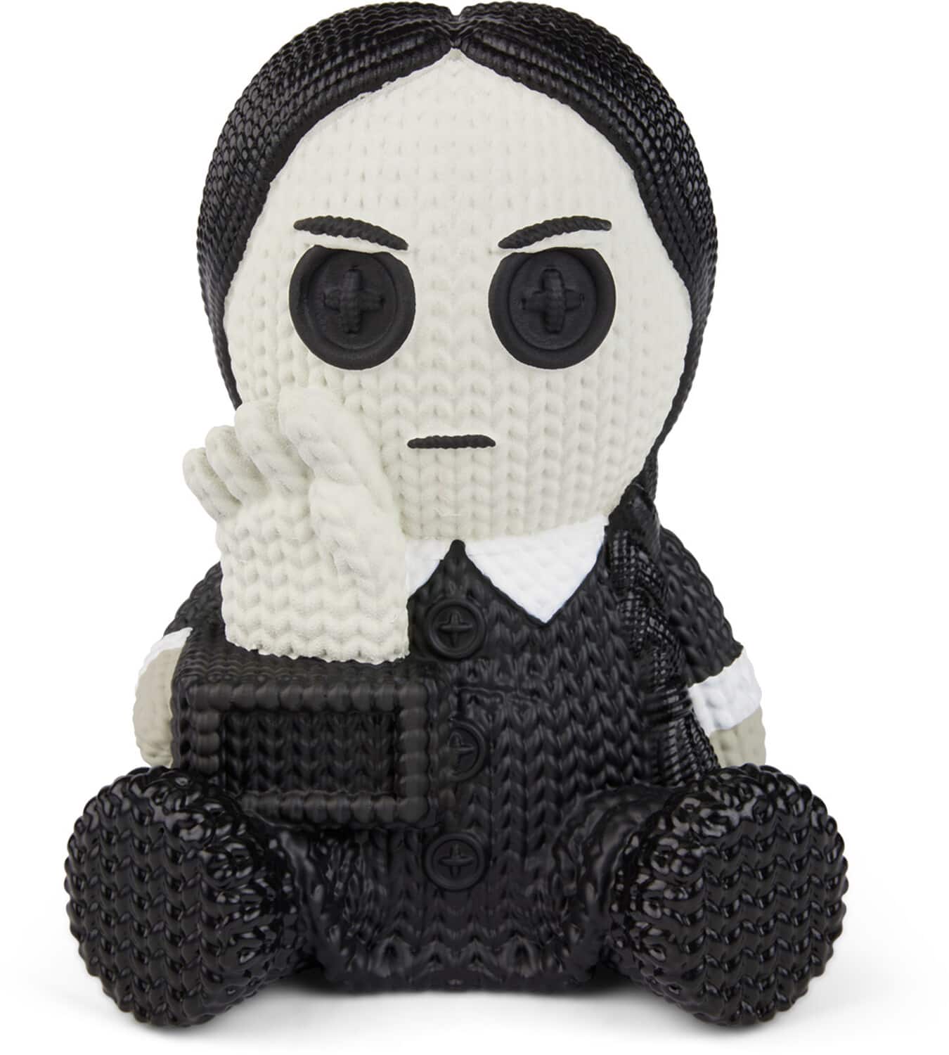 Handmade by Robots - The Addams Family - Wednesday with Thing #101 (Limited Edition Glow in the Dark) - COLLECTABLES - Multicolor