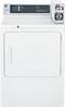 GE - 7.0 Cu. Ft. 3-Cycle Coin-Operated Gas Dryer - White-Front_Standard