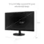 24" Full HD R IPS 1080p SuperClear panel with slim bezel design. 23.8" 15.35" 21.3" 7.9"