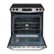 Alt View 2. Frigidaire - 4.6 Cu. Ft. Self-Cleaning Slide-In Electric Range - Stainless steel.