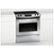 Left. Frigidaire - 4.6 Cu. Ft. Self-Cleaning Slide-In Electric Range - Stainless steel.