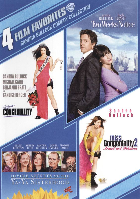  Sandra Bullock Comedy Collection: 4 Film Favorites [2 Discs] [DVD]