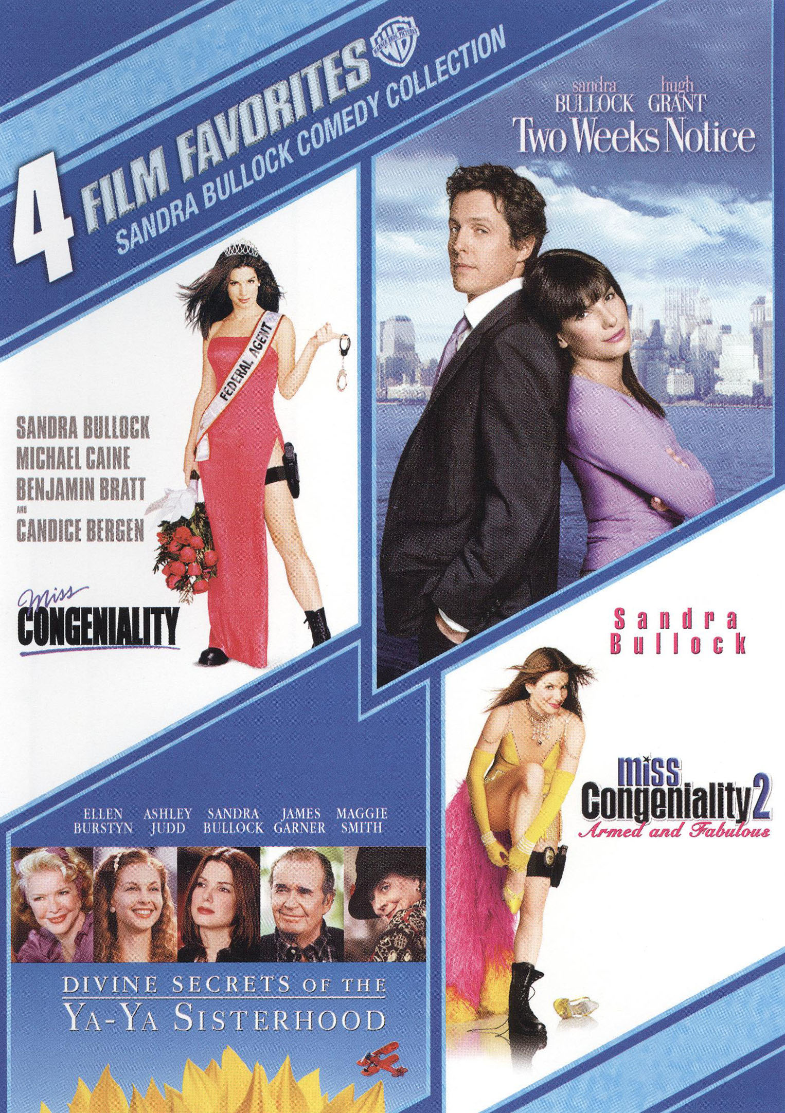 Sandra Bullock Comedy Collection: 4 Film Favorites [2 Discs] [DVD] - Best  Buy