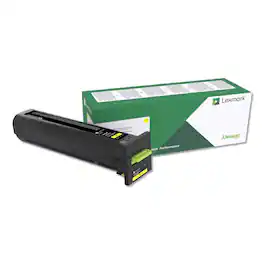 Lexmark - 72K1XY0 Unison 22,000 Page-Yield Return Program Extra High-Yield Toner - Yellow