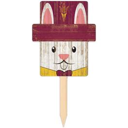 Fan Creations - Arizona State Sun Devils 16" x 19" Easter Bunny Yard Stake - Multicolor