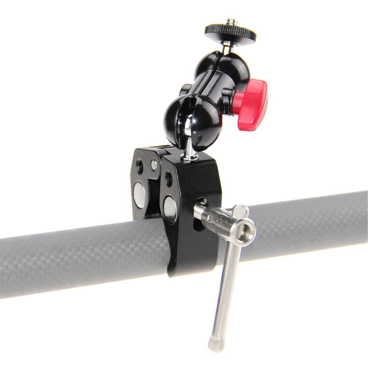 Alt View 5. CAMVATE - CAMVATE Super Clamp with 360 Degree Rotating Mini Ball Head Mount.