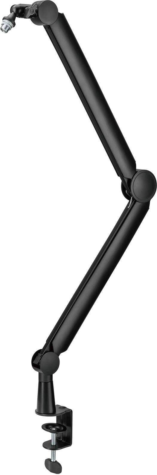 Alt View 12. ACGAM - Boom Arm Microphone Mic Stand with 3/8'' to 5/8'' Screw Adapter for Blue Yeti HyperX QuadCast Shure SM7B and other Mic - Matte Black.