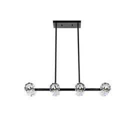 Elegant Lighting - Eren 31 inch Pendant Light - Black
