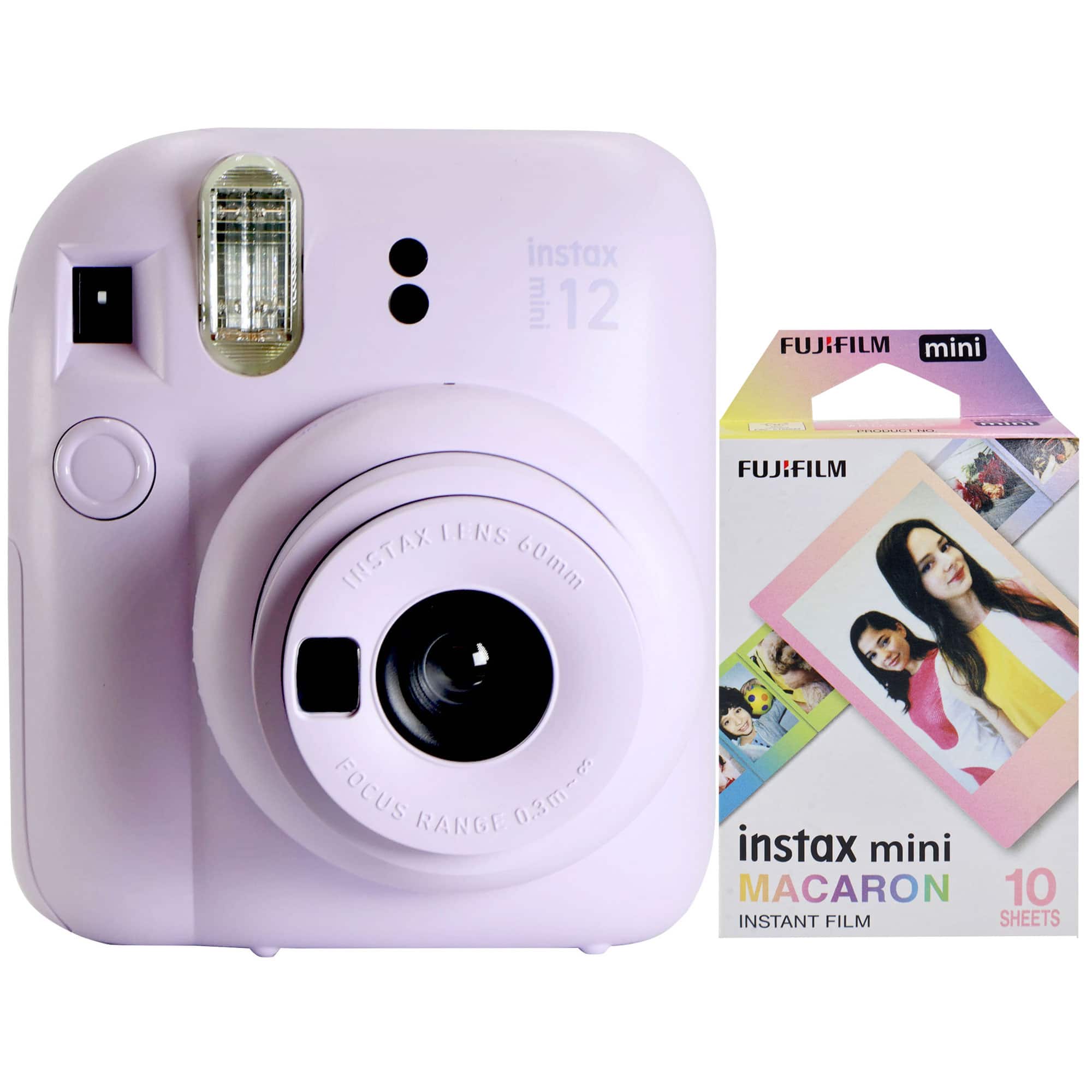 Fujifilm INSTAX MINI 12 Instant Film Camera Instant Film Macaron