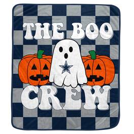 Pegasus - Dallas Cowboys 50" x 60" Boo Crew Flannel Fleece Blanket - Multicolor