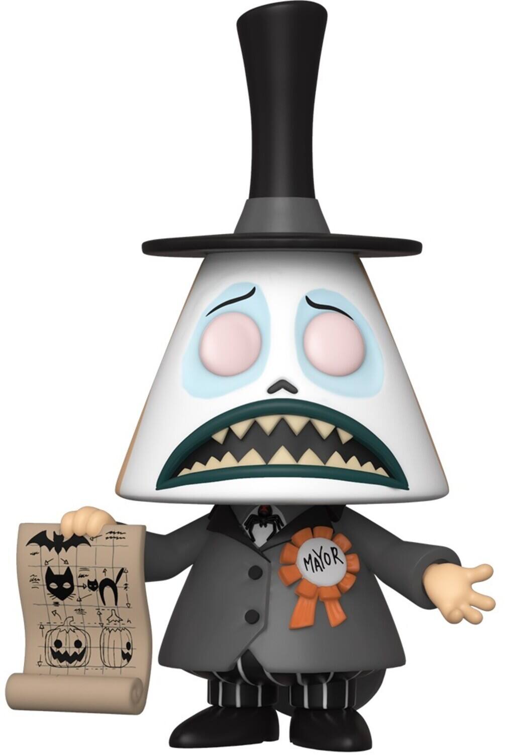 Alt View 2. Funko - FUNKO POP! Disney: Nightmare Before Christmas - Mayor with Megaphone   - COLLECTIBLES - Multicolor.