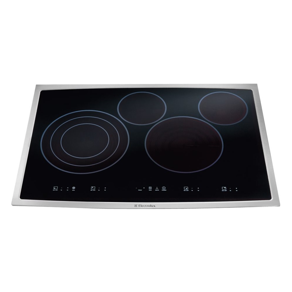 Electrolux - 30" Electric Cooktop - Stainless steel