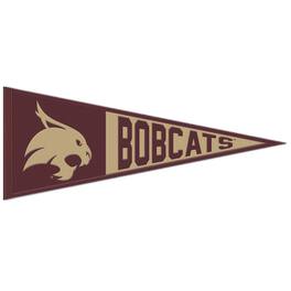 WinCraft - Texas State Bobcats 13" x 32" Retro Logo Wool Pennant - Multicolor