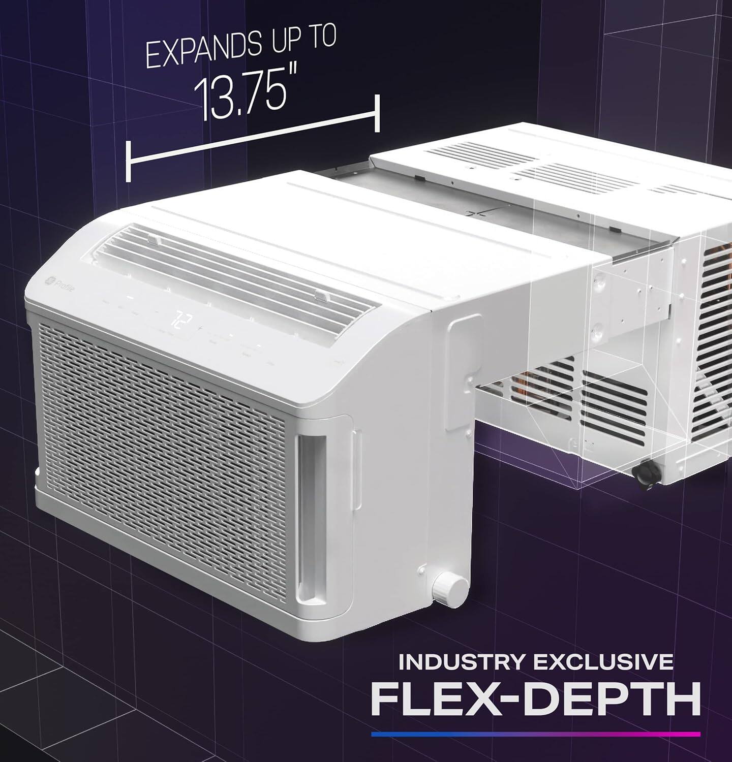 EXPANDS UP TO 13.75"  
INDUSTRY EXCLUSIVE FLEX-DEPTH