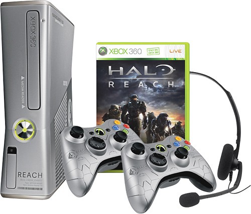 vendedor Empuje combustible Best Buy: Microsoft Xbox 360 250GB Limited Edition Halo: Reach Bundle  W3G-00046