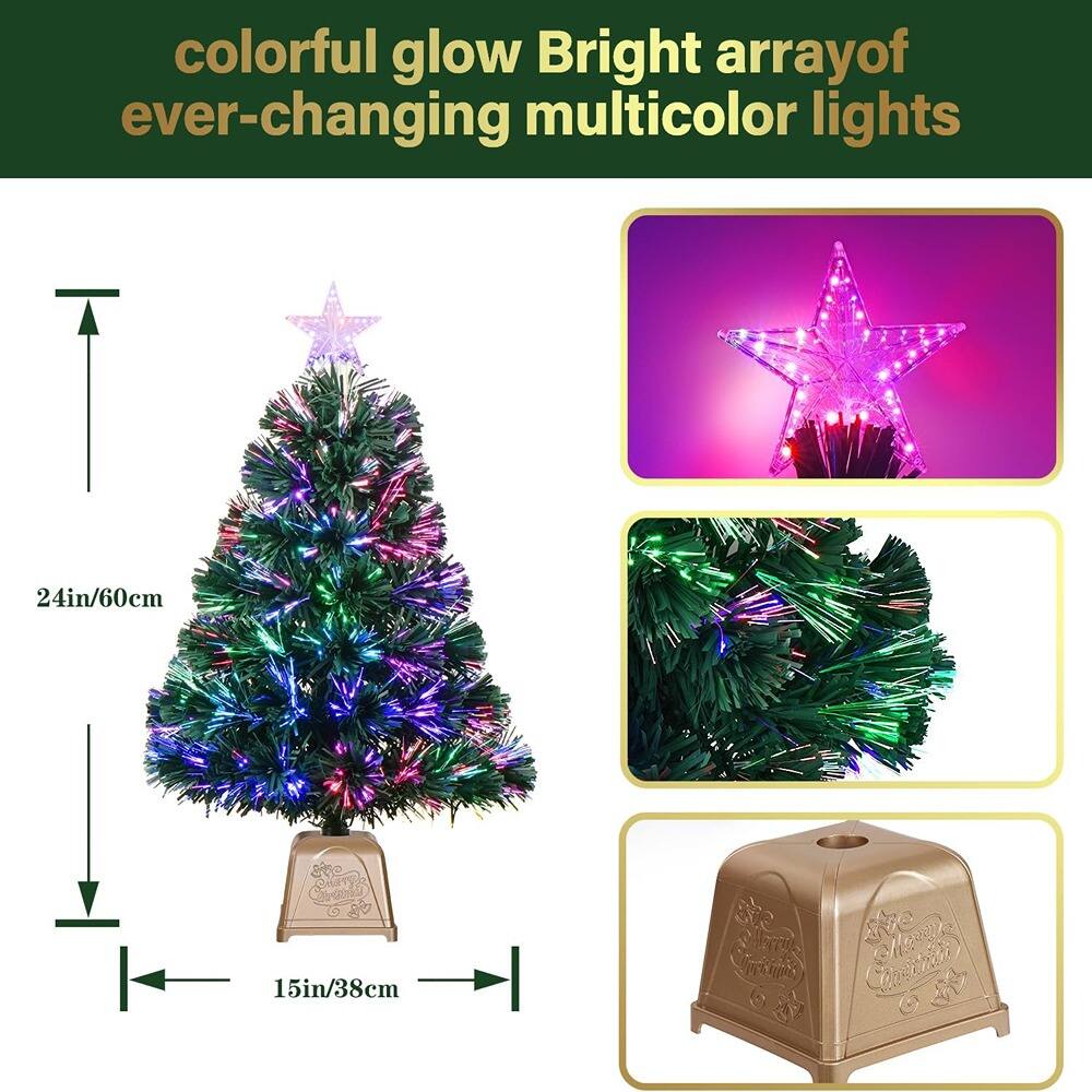 colorful glow  
ever-changing multicolor lights  

Bright array of multicolor lights  

24in/60cm  

15in/38cm