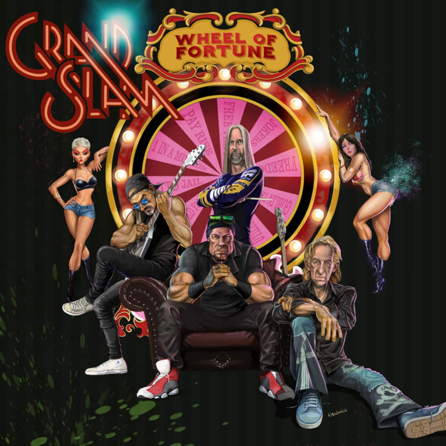 Grand Slam - Wheel Of Fortune  - VINYL LP