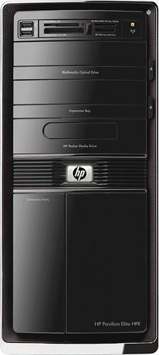 Front Standard. HP - Refurbished Desktop / Intel® Core™ i7 Processor / 8GB Memory / 1TB Hard Drive.
