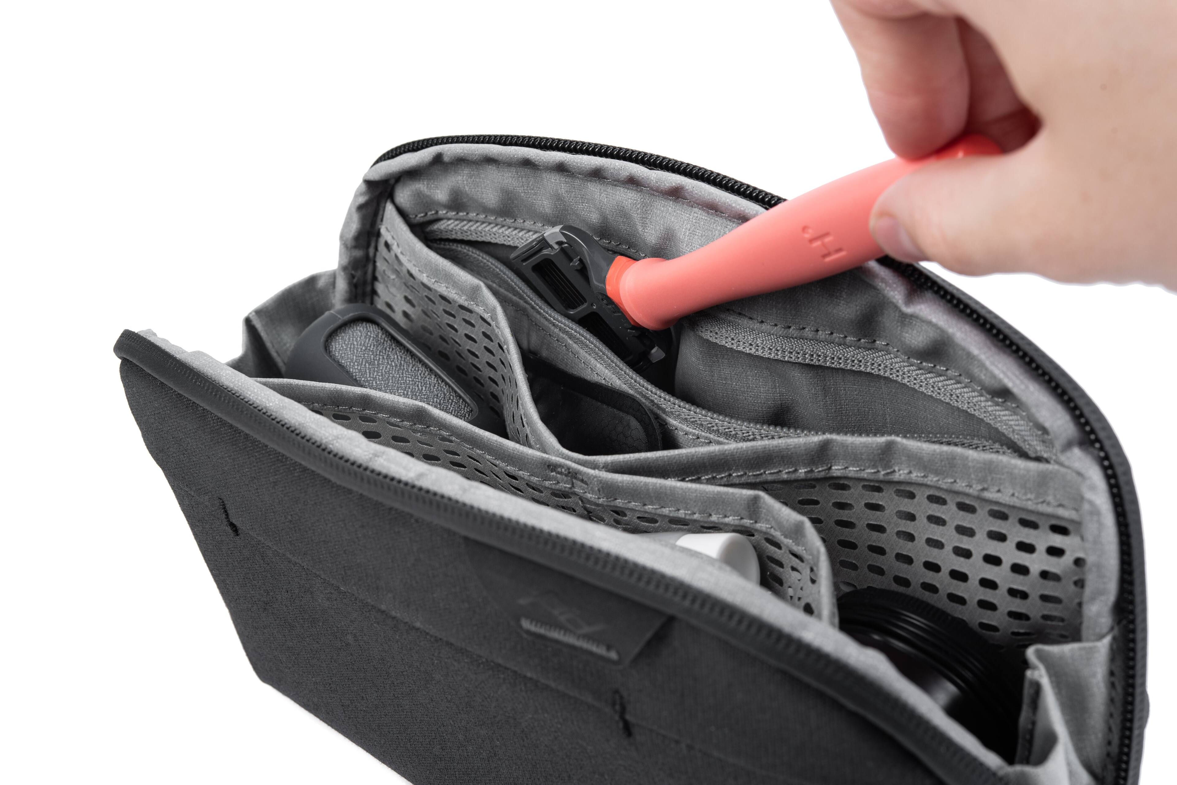 Alt View 17. Peak Design - Wash Pouch Small - Black.