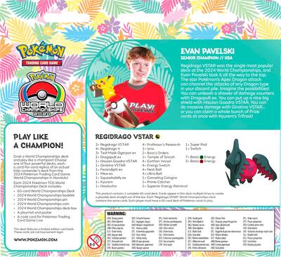 Pokmon Trading Card Game: World Championship Deck 2024 Styles May Vary 100-10166 - Best Buy Pokmon Trading Card Game: World Championship Deck 2024 Styles May Vary 100-10166 - Best Buy