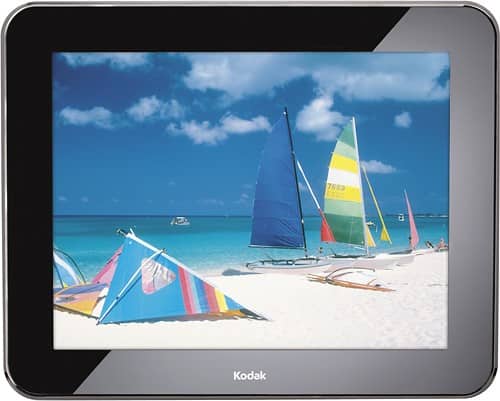 Front Standard. Kodak - Pulse 10.4" LCD Wi-Fi Digital Photo Frame - Black.