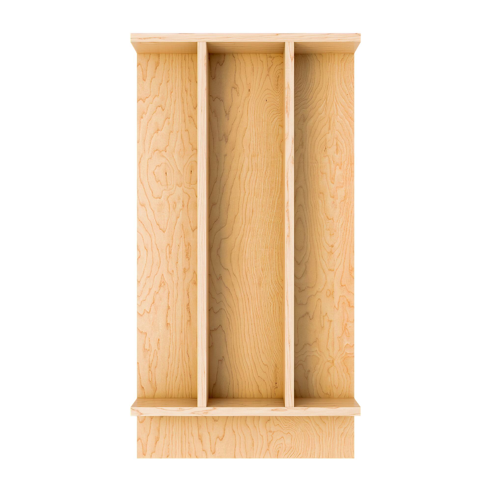Alt View 4. Rev-A-Shelf - Rev-A-Shelf Natural Maple Right Size Utensil Drawer Insert, 10-1/4" x 19-1/2" - Light Brown.