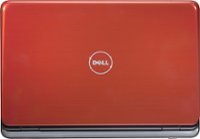 Front Standard. Dell - Inspiron Laptop / Intel® Pentium® Processor / 14" Display / 4GB Memory / 500GB Hard Drive - Tomato Red.