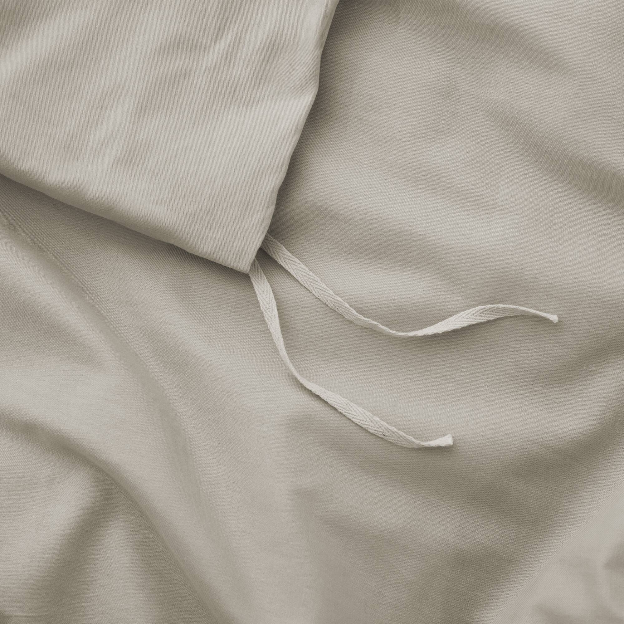 Alt View 1. Peace Nest - Peace Nest All Season 100% Cotton Soft and Breathable Duvet Cover Set, Khaki, Full/Queen - Khaki.