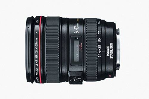 Canon EF 24-105mm f/4L IS USM Lens  
Zoom Lens  
Image Stabilizer  
24-105mm  
1:4  
USM  
E  
8  
35  
50  
70  
105