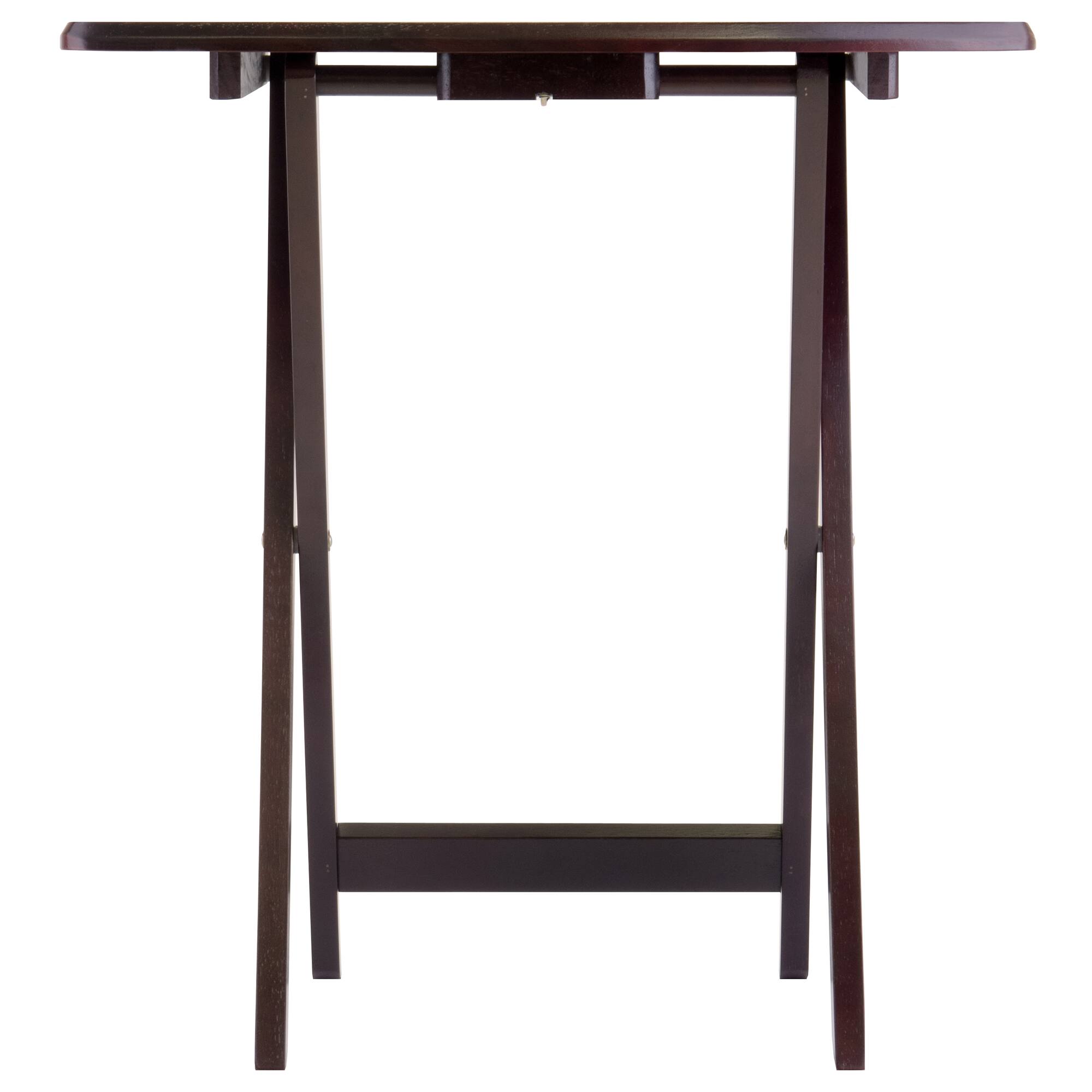 Alt View 8. Winsome Wood - Dylan 5-Pc Oversized Snack Table Set - Espresso.
