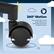 The versatile 360 Motion casters allow you to easily glide across most carpeted surfaces.