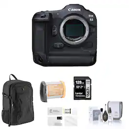 Bundle - Canon - EOS R3 Mirrorless Camera, with Included Value