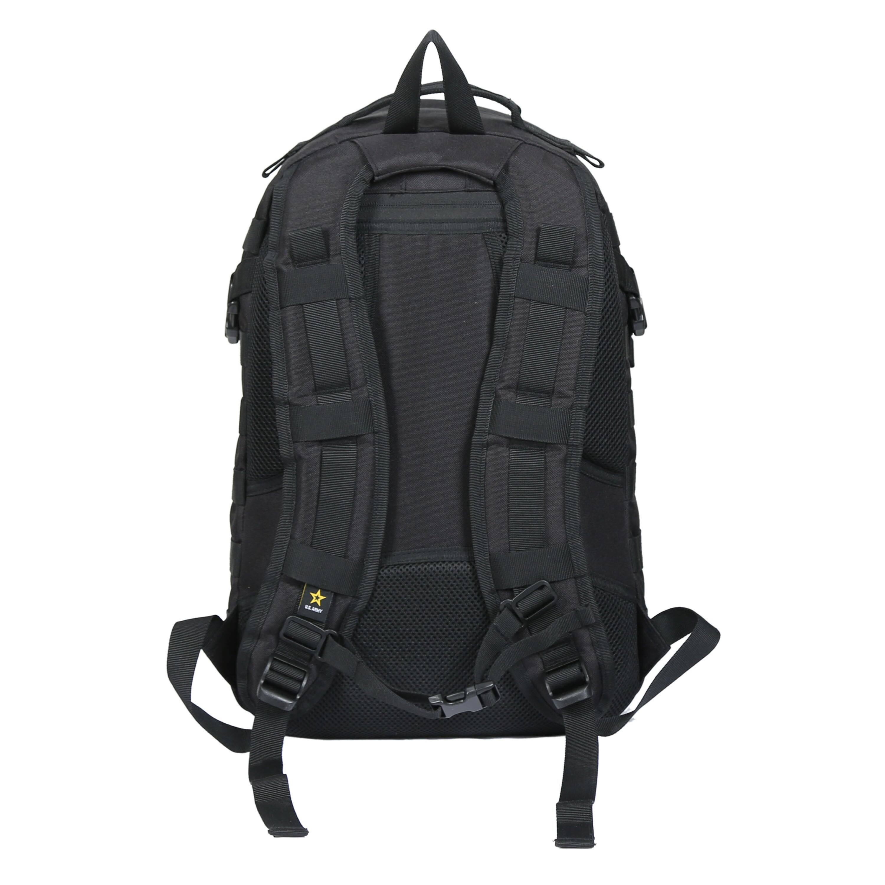 Angle. US Army - WHISKEY High Performance Tactical Backpack - BLACK.