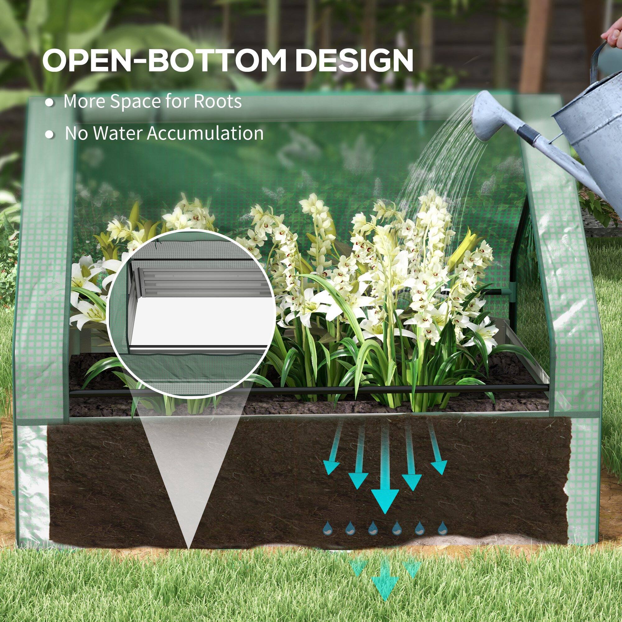 OPEN-BOTTOM DESIGN

More Space for Roots
No Water Accumulation
